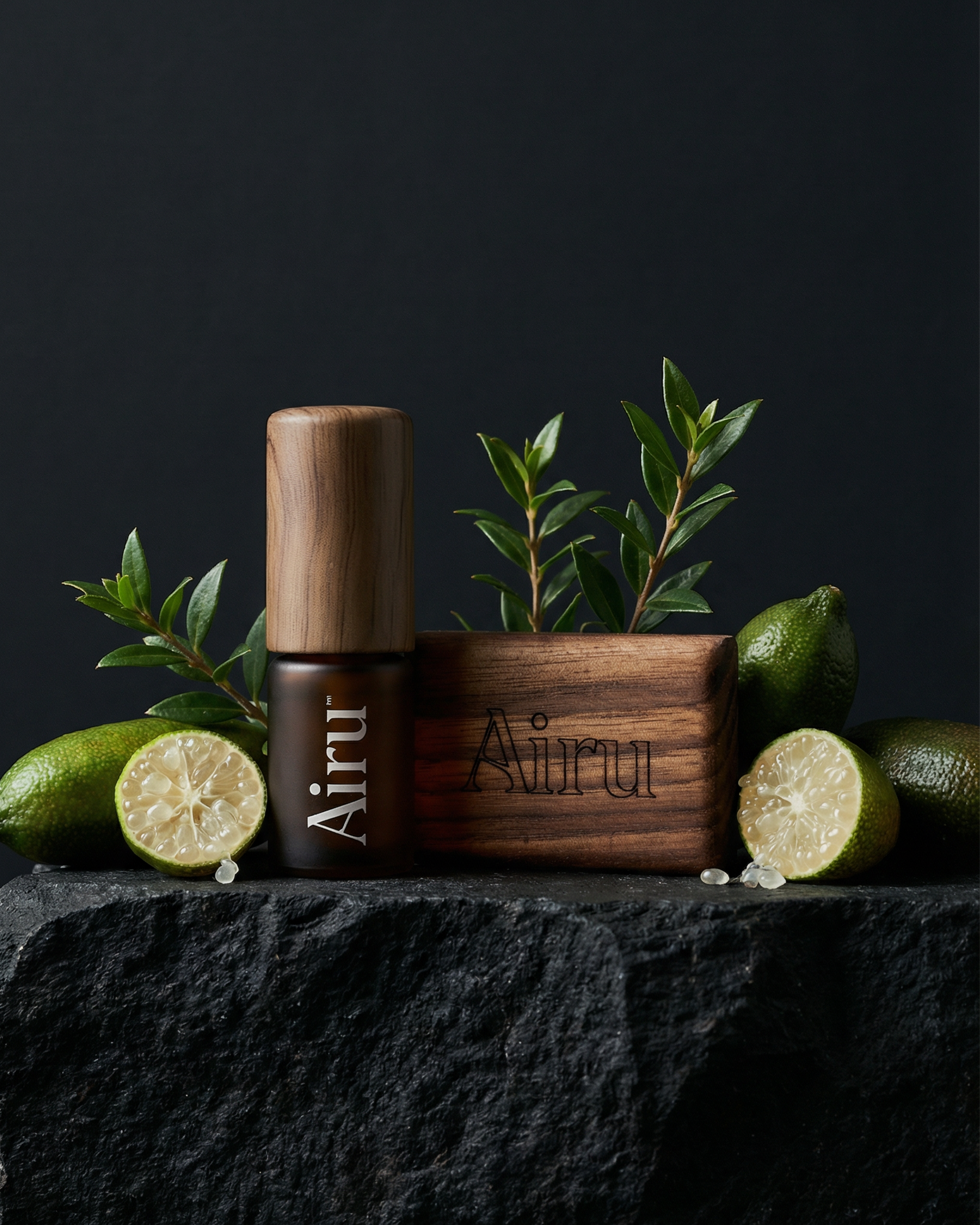 Native | Wooden Car Diffuser Set