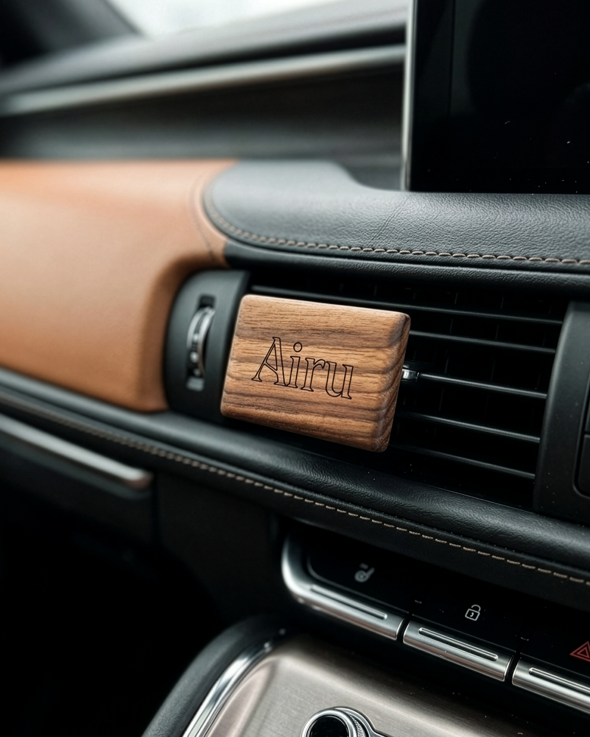 Pink Petal | Wooden Car Diffuser Set